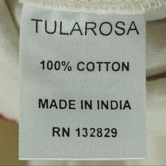 TULAROSA Marietta Off Shoulder Embroidered Dress - Picture 8 of 8